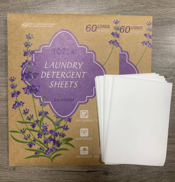 Tozzie Laundry Detergent Sheets