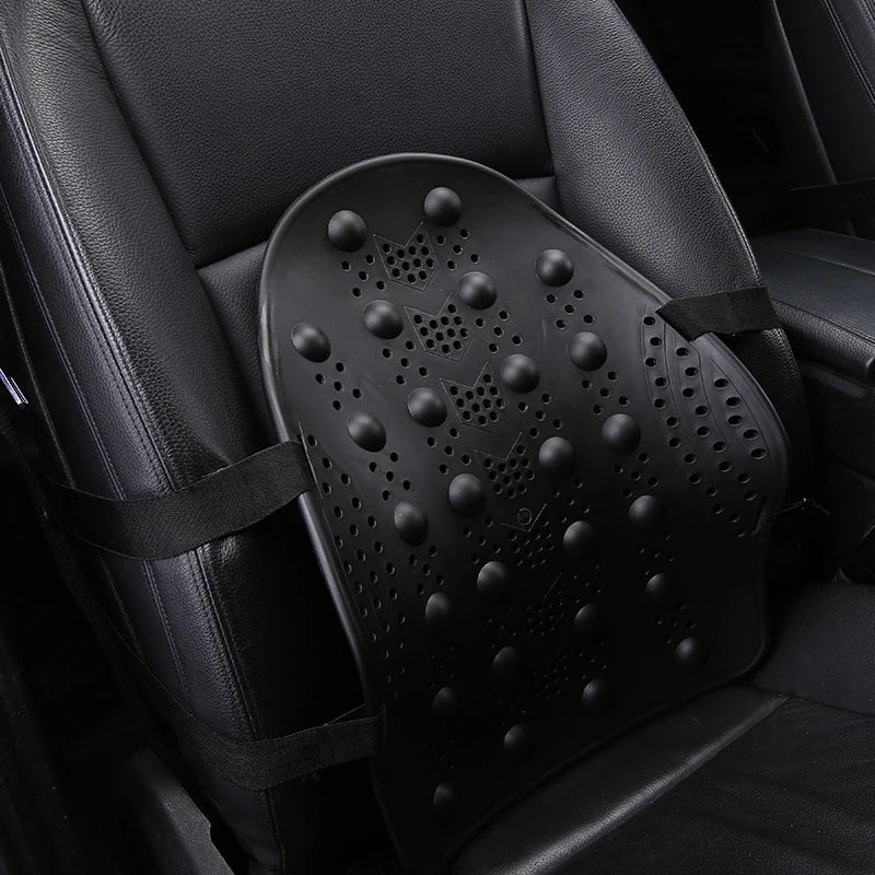1PCS Universal Car Back Support | Massage Lumbar Cushion | Mesh Ventilated Waist Support Pad for Car, Office, Home | tonyfinger store