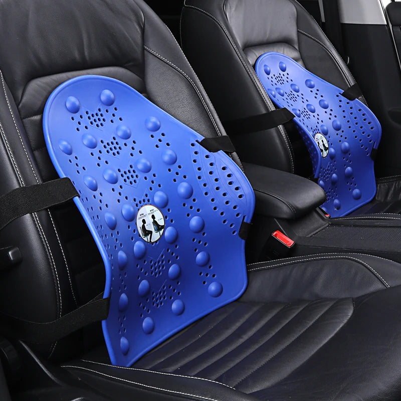 1PCS Universal Car Back Support | Massage Lumbar Cushion | Mesh Ventilated Waist Support Pad for Car, Office, Home | tonyfinger store