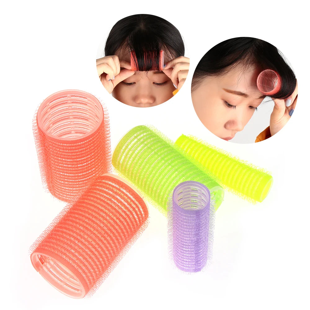 2022 Large Self-Grip Hair Rollers - Multi-Size Salon Curlers in Random Colors