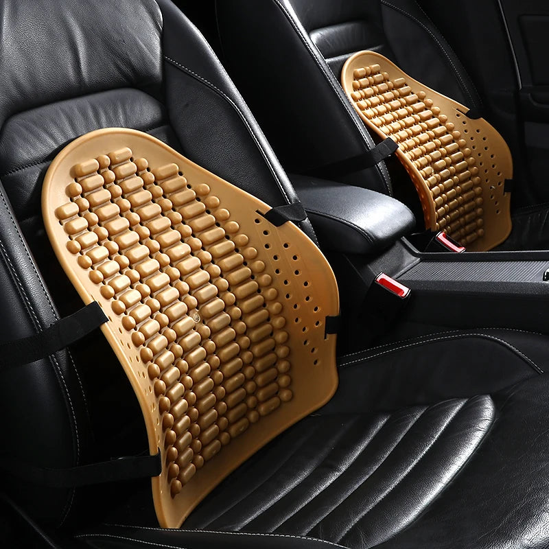 1PCS Universal Car Back Support | Massage Lumbar Cushion | Mesh Ventilated Waist Support Pad for Car, Office, Home | tonyfinger store
