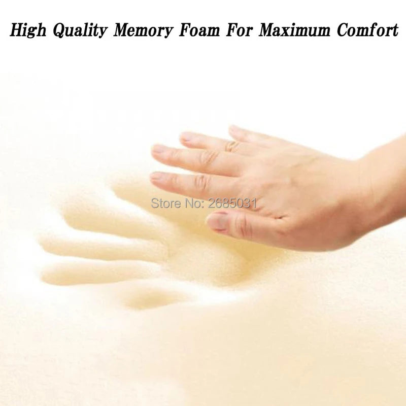 HuiER Memory Foam Lumbar Back Support Cushion Massage Waist Car Seat Cushion for Office Home Car Auto Seat Chair Car-covers
