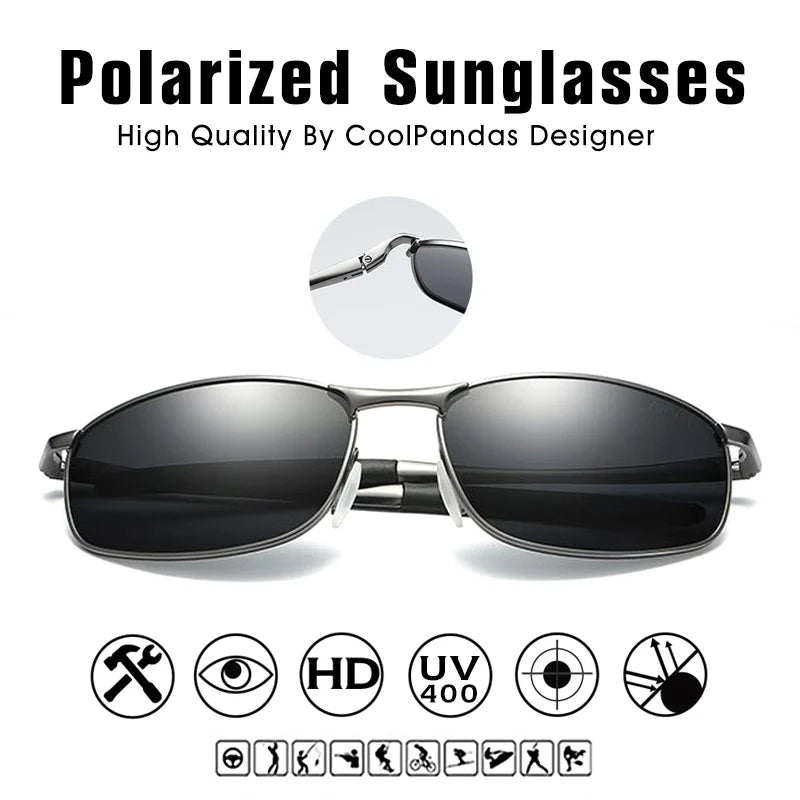 Fashion Polarized Sunglasses Men Women Brand Designer Retro Male Driving Glasses Polaroid Small Lens Outdoor oculos de sol UV400