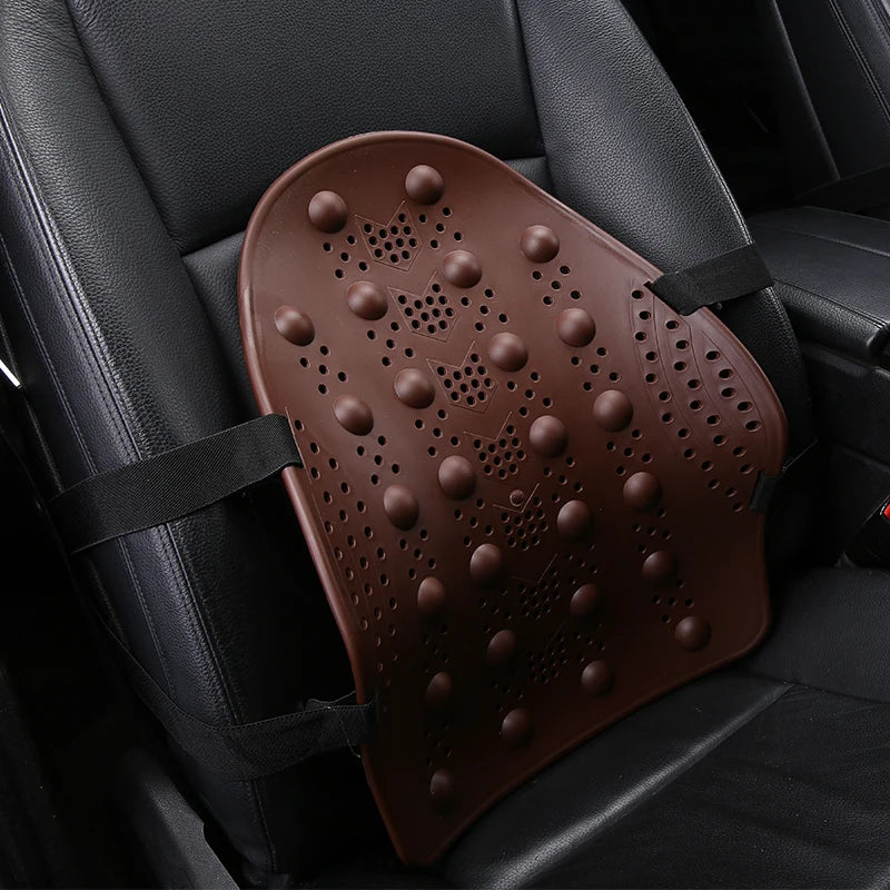 1PCS Universal Car Back Support | Massage Lumbar Cushion | Mesh Ventilated Waist Support Pad for Car, Office, Home | tonyfinger store
