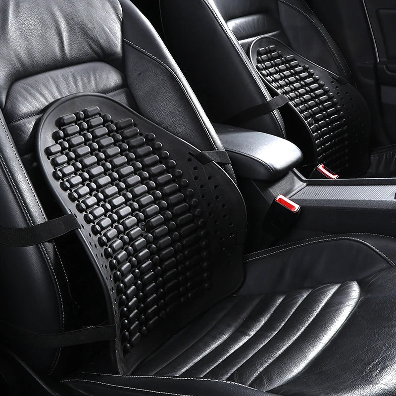 1PCS Universal Car Back Support | Massage Lumbar Cushion | Mesh Ventilated Waist Support Pad for Car, Office, Home | tonyfinger store