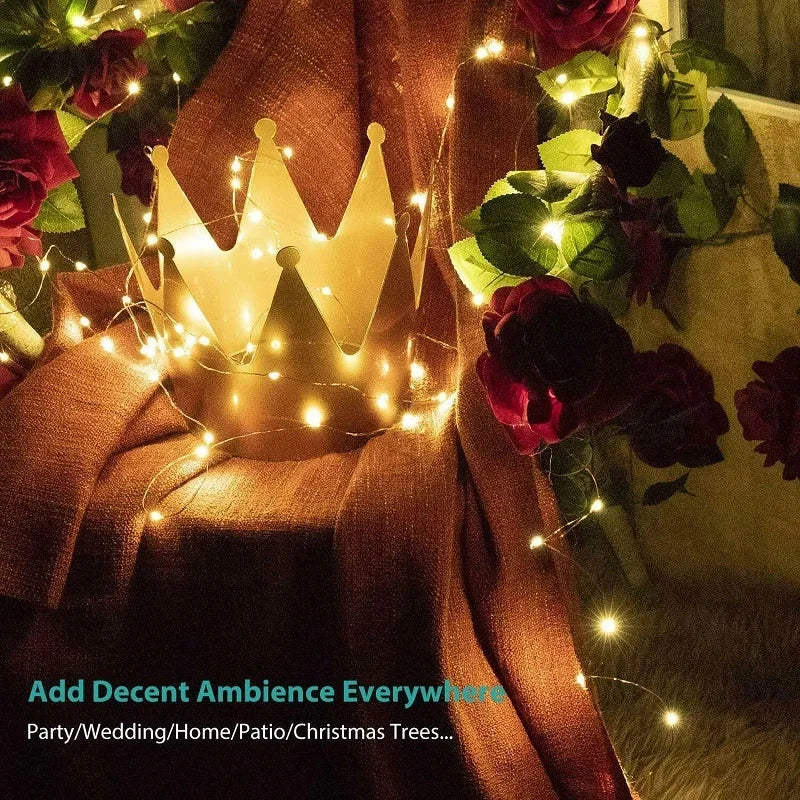 led copper wire fairy lights - usb