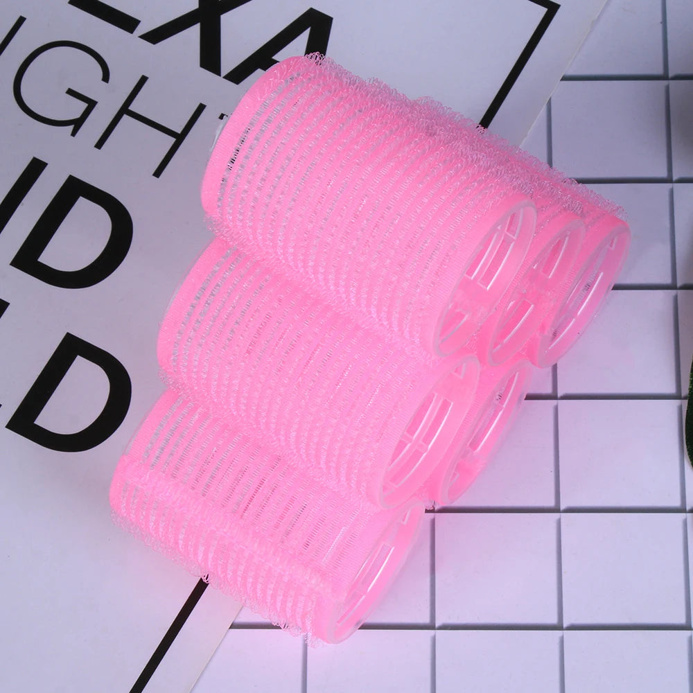 2022 Large Self-Grip Hair Rollers - Multi-Size Salon Curlers in Random Colors