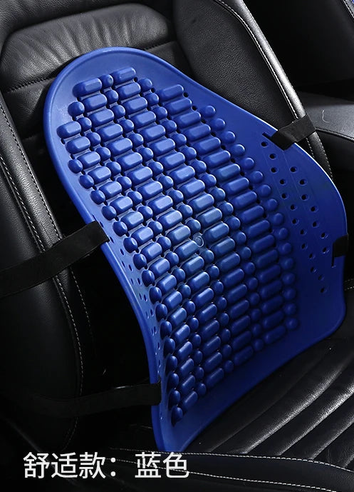 1PCS Universal Car Back Support | Massage Lumbar Cushion | Mesh Ventilated Waist Support Pad for Car, Office, Home | tonyfinger store