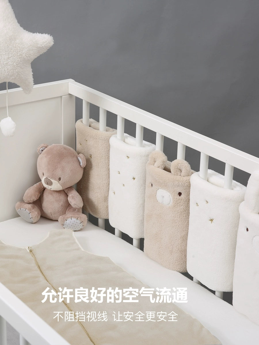 Best Selling Crib Bed Circumference Newborn Anti-Collision Split Fence Patchwork Bed Breathable Baby Crib Fence Soft Bag