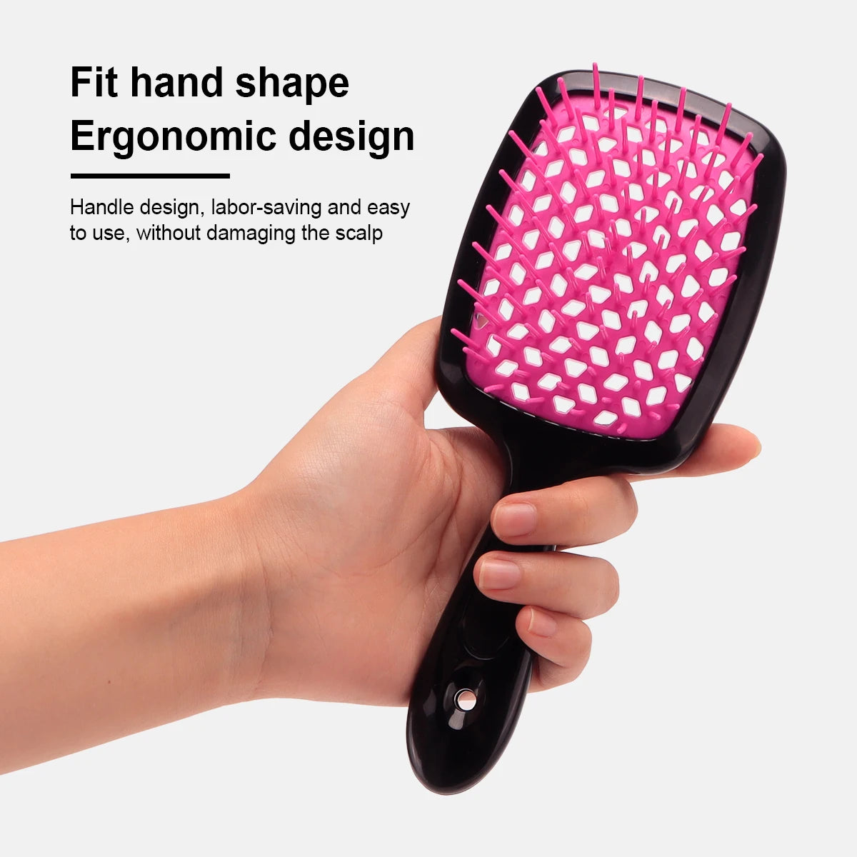 Anti-Static Air Cushion Hair Brush for Wet & Curly Hair