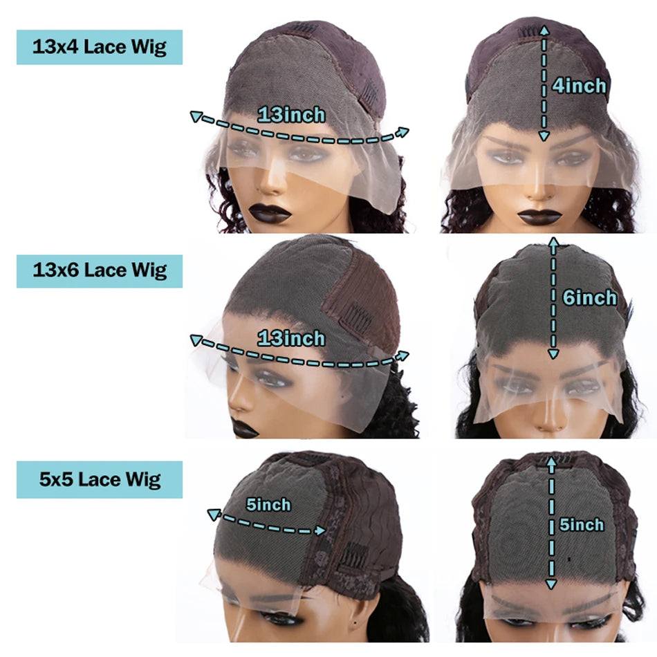 250% Density Short Bob Human Hair Wig - 13x4 Lace Front, HD Transparent, Glueless