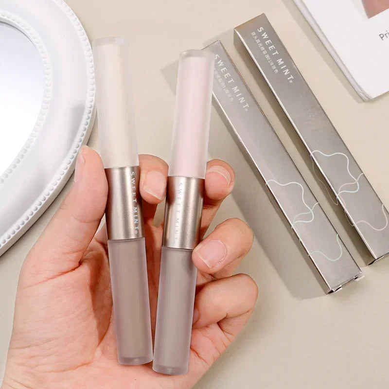 2-in-1 Contour & Highlight Stick: High Gloss, Matte, Bronzer & Highlighter