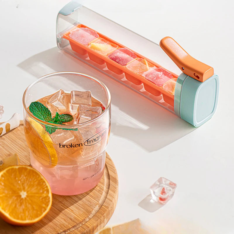 Easy-Release Ice Moulds | 1/3/5PCS | 6 Compartments | One-Handed Press