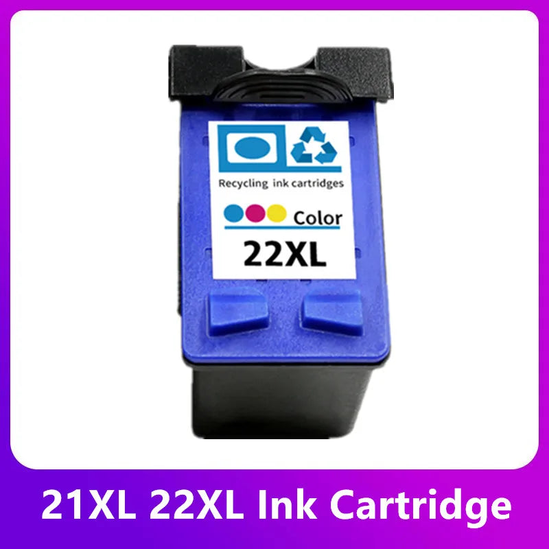 21 22 XL Ink Cartridge Replacement Compatible with HP 21 22 21XL 22XL - Black & Tri-Color | tonyfinger store