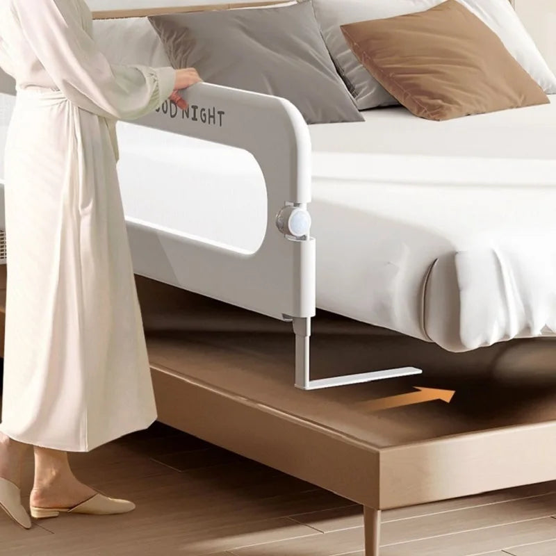 Baby Bed Rail Guardrail Safety Railings for Babies Crib Protective Barrier Sleeping Prevent Falling Toddler Bed Side Protective