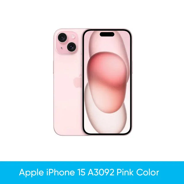 Apple iPhone 15 A3092 - 6.1" Super Retina XDR OLED, iOS 17, Dual SIM, 48MP + 12MP Cameras - 100% Original | tonyfinger store