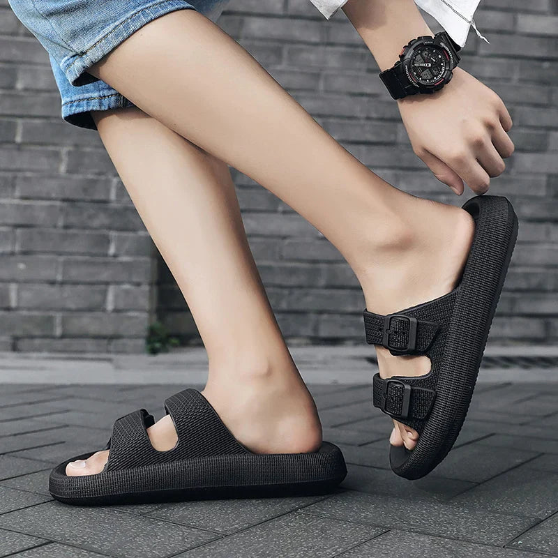 Mens Casual Non-slip Slides