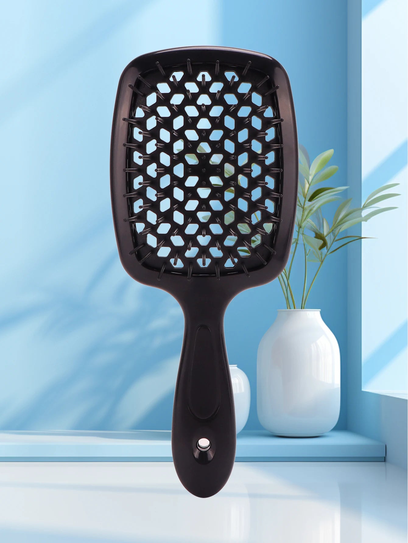Anti-Static Air Cushion Hair Brush for Wet & Curly Hair - Detangling & Massage Comb