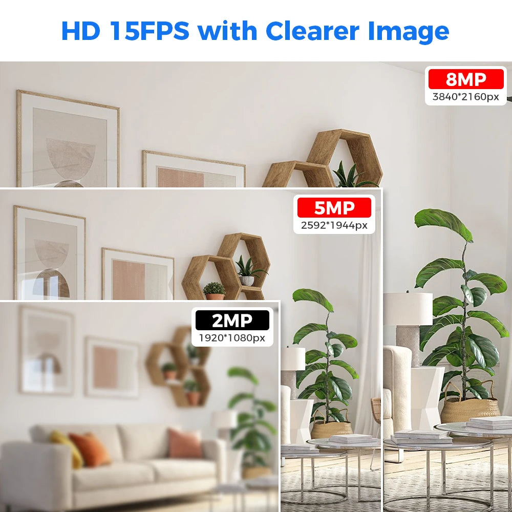 Hiseeu 4K PoE IP Security Camera: 5MP/8MP, ONVIF, Face Detection, Night Vision CCTV Dome