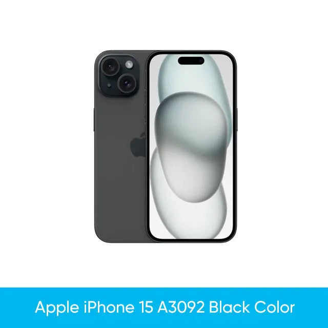 Apple iPhone 15 A3092 - 6.1" Super Retina XDR OLED, iOS 17, Dual SIM, 48MP + 12MP Cameras - 100% Original | tonyfinger store