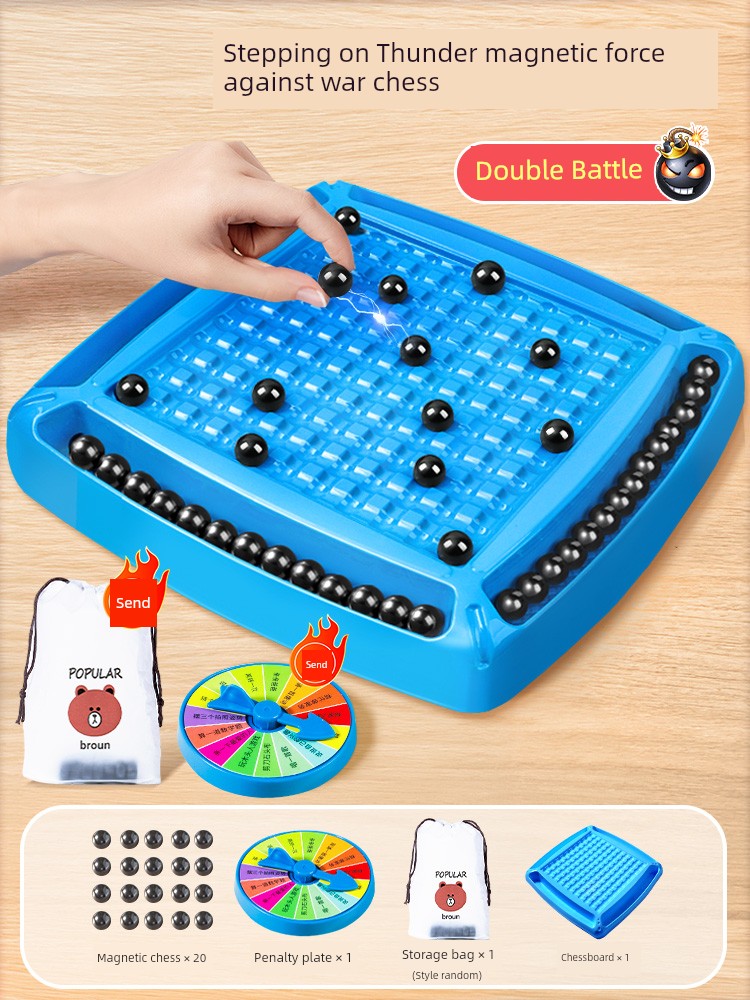 Magnetic Force Battle Chess: Fun Magnet Matching Game
