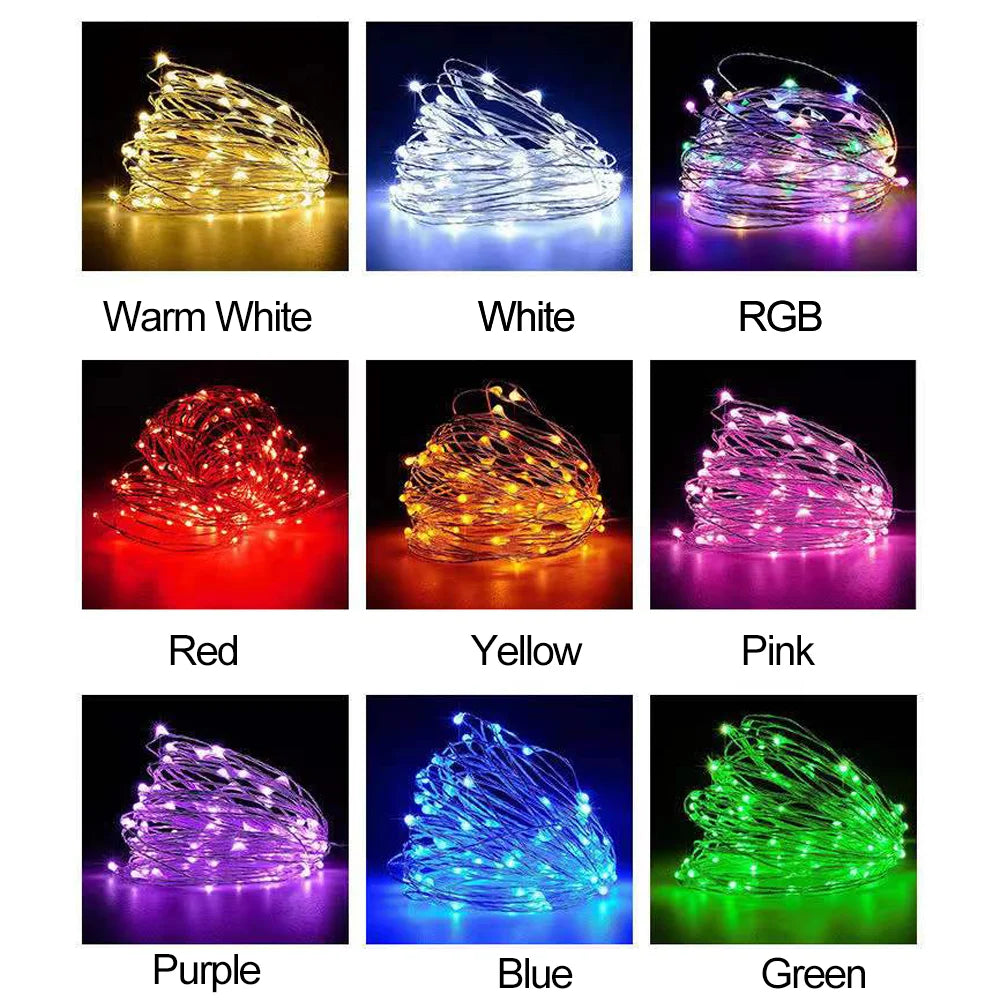 Led Copper Wire Fairy Lights