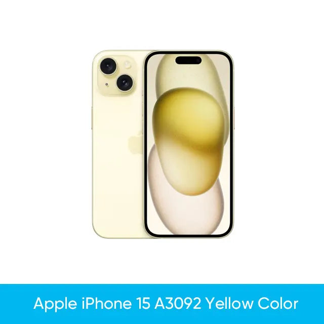 Apple iPhone 15 A3092 - 6.1" Super Retina XDR OLED, iOS 17, Dual SIM, 48MP + 12MP Cameras - 100% Original | tonyfinger store