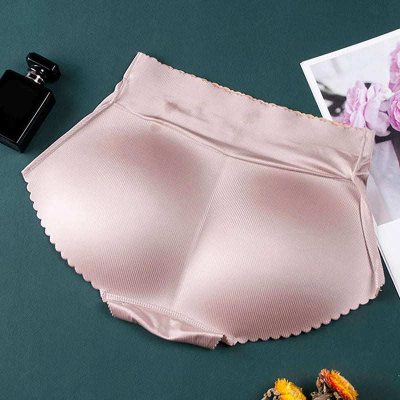 Women Underwear Lingerie Slimming Tummy Control Body Shaper Fake Ass Butt Lifter Briefs Lady Sponge Padded Butt Push Up Panties