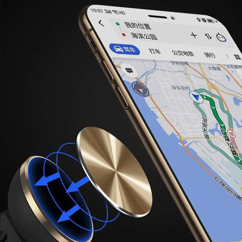 Magnetic Car Phone Holder Plate - 3M Adhesive, Easy Remove, Strong Grip