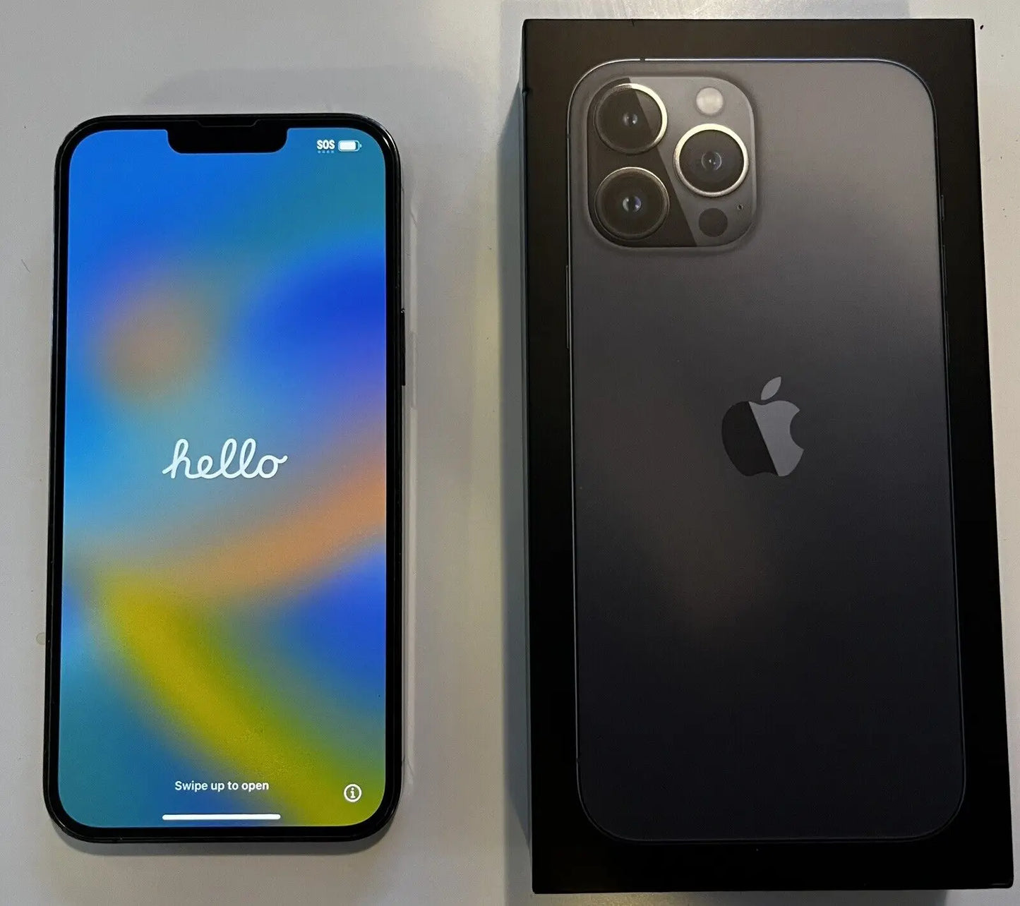 Buy Apple iPhone 13 Pro Max 128GB/256GB/512GB/1TB Unlocked | 5G Cell Phone with Face ID & NFC | Fast Charging | tonyfinger store