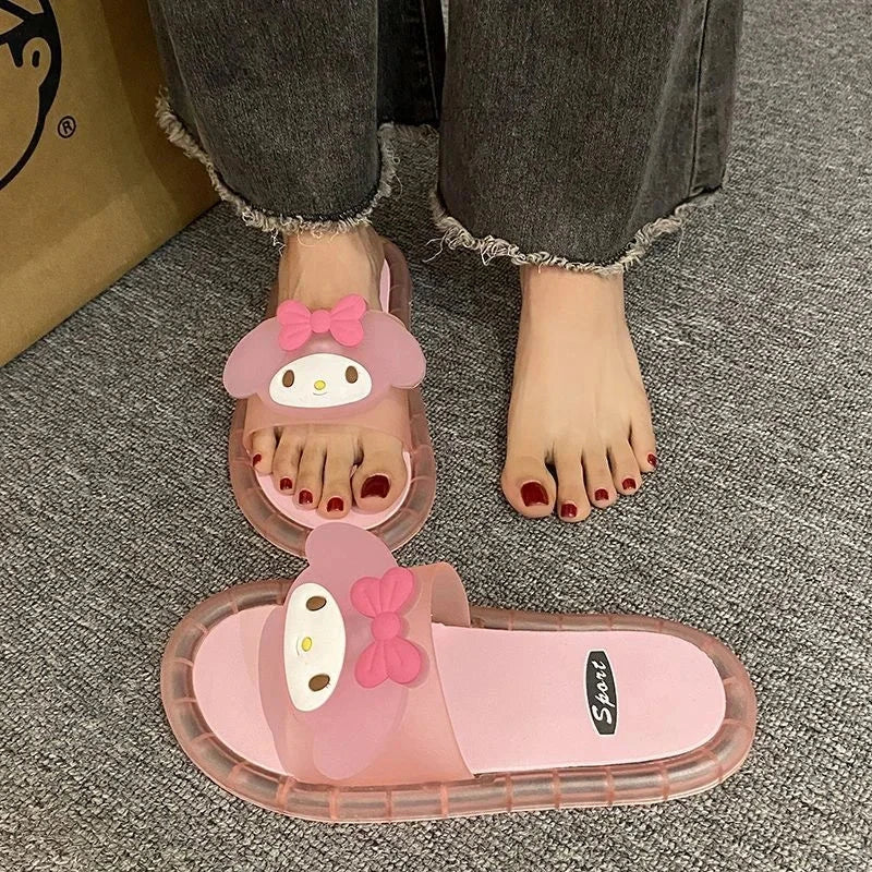 Sanrio Luminous Kuromi Slippers