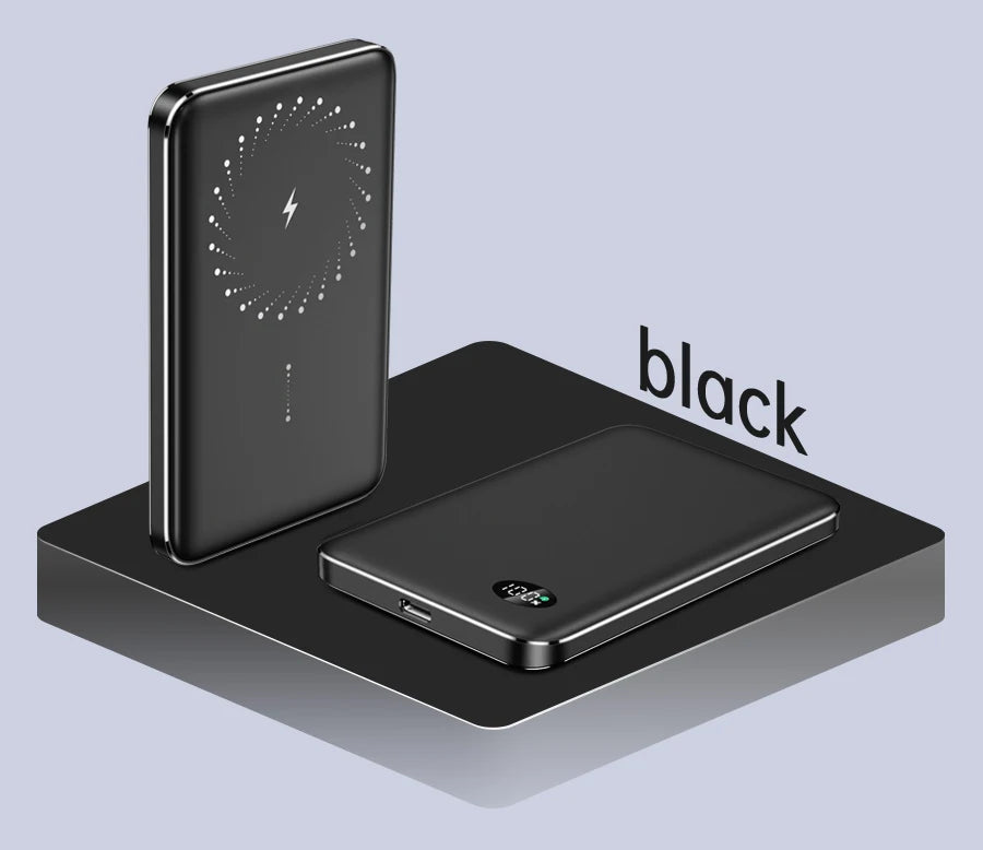 2024 New 20W Magnetic Power Bank | 10000mAh Wireless Charger | Fast Charging Backup Battery for iPhone 15/14/13/12Pro & Samsung | tonyfinger store