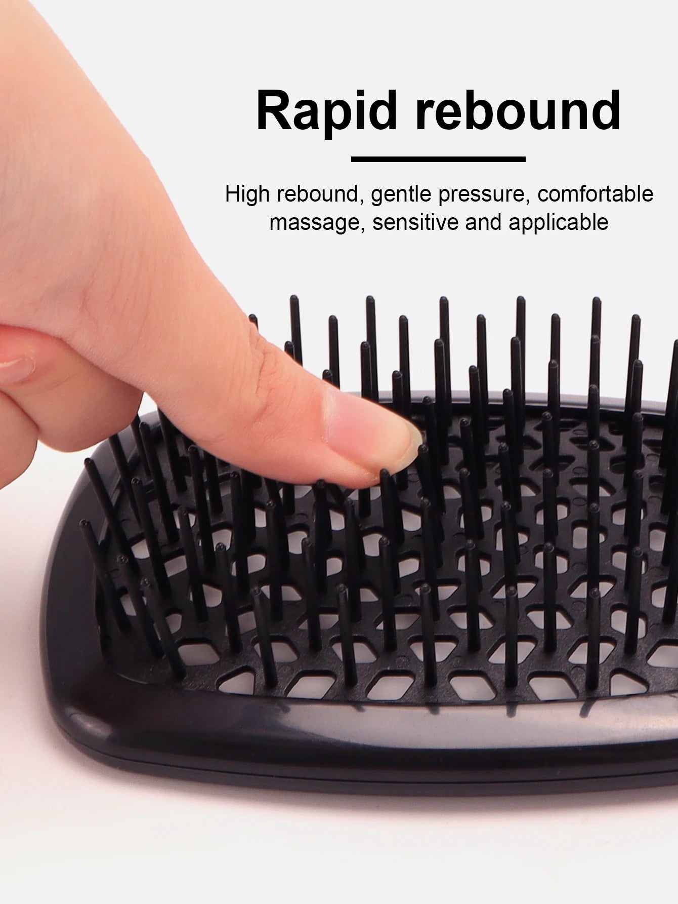 Anti-Static Air Cushion Hair Brush for Wet & Curly Hair - Detangling & Massage Comb