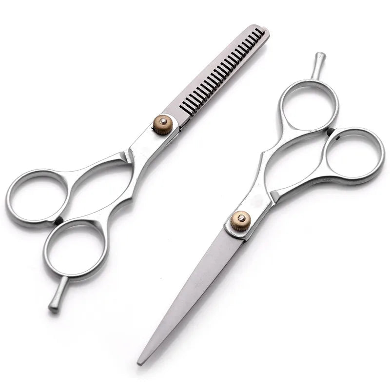 Professional Hair Cutting Scissors Salon Hairdressing Scissors Stainless Thinning Shear Hair Styling Tools Barber Accessories