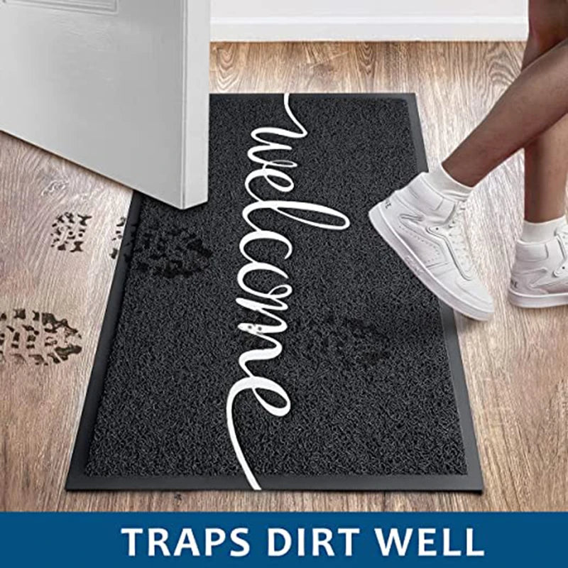 Hello Outdoor Welcome Mat Outdoor/Indoor Entrance Doormat Carpet Home Entrance Outdoor Mat Front Porch Trim 30 "x17.5",home rugs