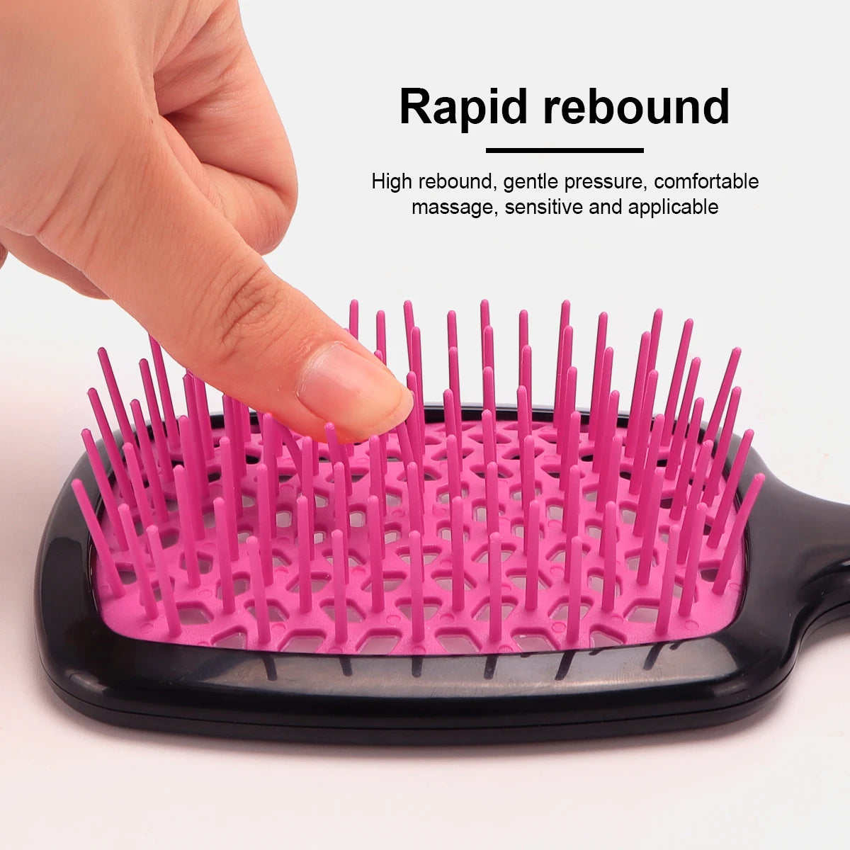Anti-Static Air Cushion Hair Brush for Wet & Curly Hair