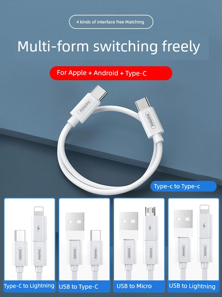 Remax Urban Survival Card Three-in-One 60W Data Cable