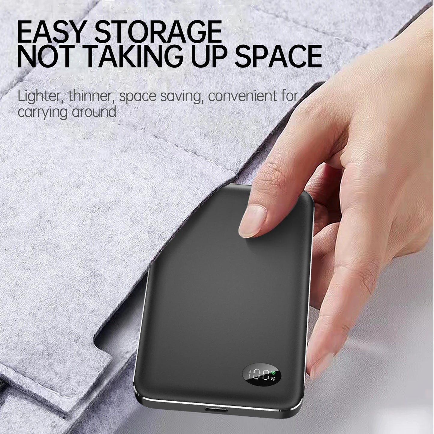2024 New 20W Magnetic Power Bank | 10000mAh Wireless Charger | Fast Charging Backup Battery for iPhone 15/14/13/12Pro & Samsung | tonyfinger store