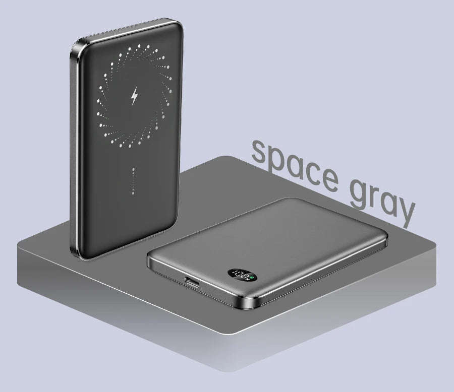 2024 New 20W Magnetic Power Bank | 10000mAh Wireless Charger | Fast Charging Backup Battery for iPhone 15/14/13/12Pro & Samsung | tonyfinger store