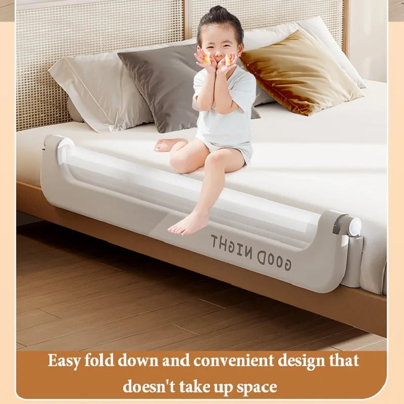 Baby Bed Rail Guardrail Safety Railings for Babies Crib Protective Barrier Sleeping Prevent Falling Toddler Bed Side Protective
