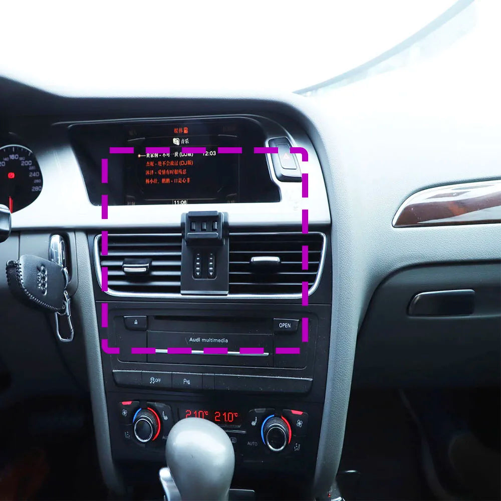 Wireless Car Phone Holder for Audi A4B8/A5 (2009-2016)