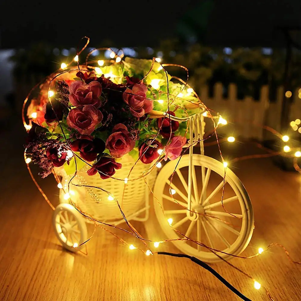 Copper Wire LED Fairy