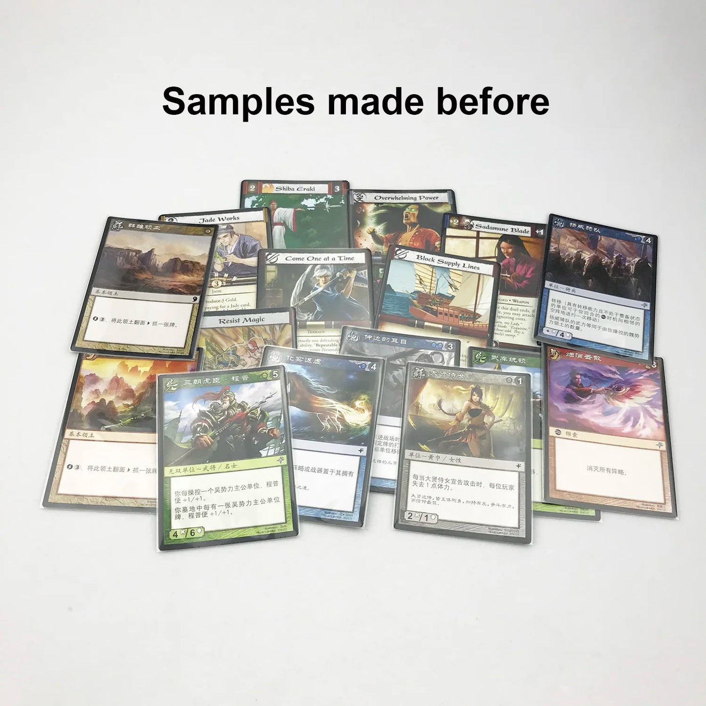 Discount Price TCG WHOLE SETS Black Core Holo/Foil Sets Black Lotus PROXY Playing Custom Poker Cards Board Games Proxies
