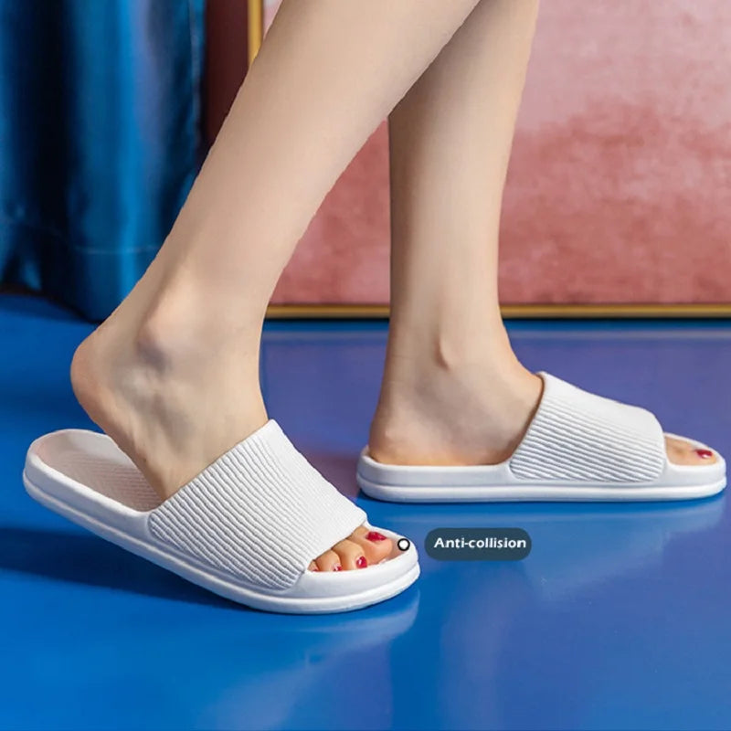 Large Size 47-48 EVA Anti-Slip Beach & Home Slippers for Men & Women