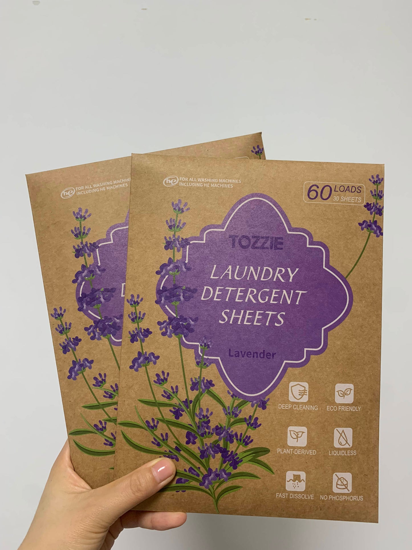 Tozzie Laundry Detergent Sheets