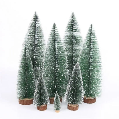 1 Pcs Mini Christmas Tree | DIY Pine Tree Desktop Decoration | Home Christmas Décor | Festive Pine Tree for Holiday Decoration | Tonyfinger Store