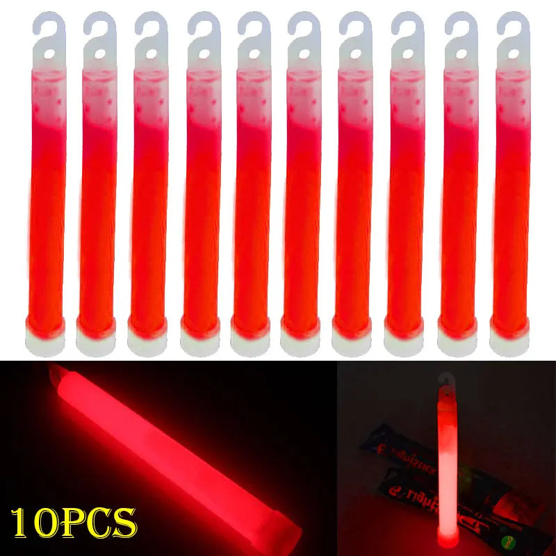 10pcs 6" Industrial Glow Sticks  