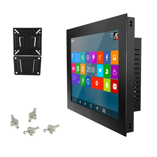 12" 10" 15" Industrial Touch Panel PC Desktop | Resistive Touch Mini PC | Core i3 All-In-One w/ SSD, WiFi & Windows 7/10 | tonyfinger store