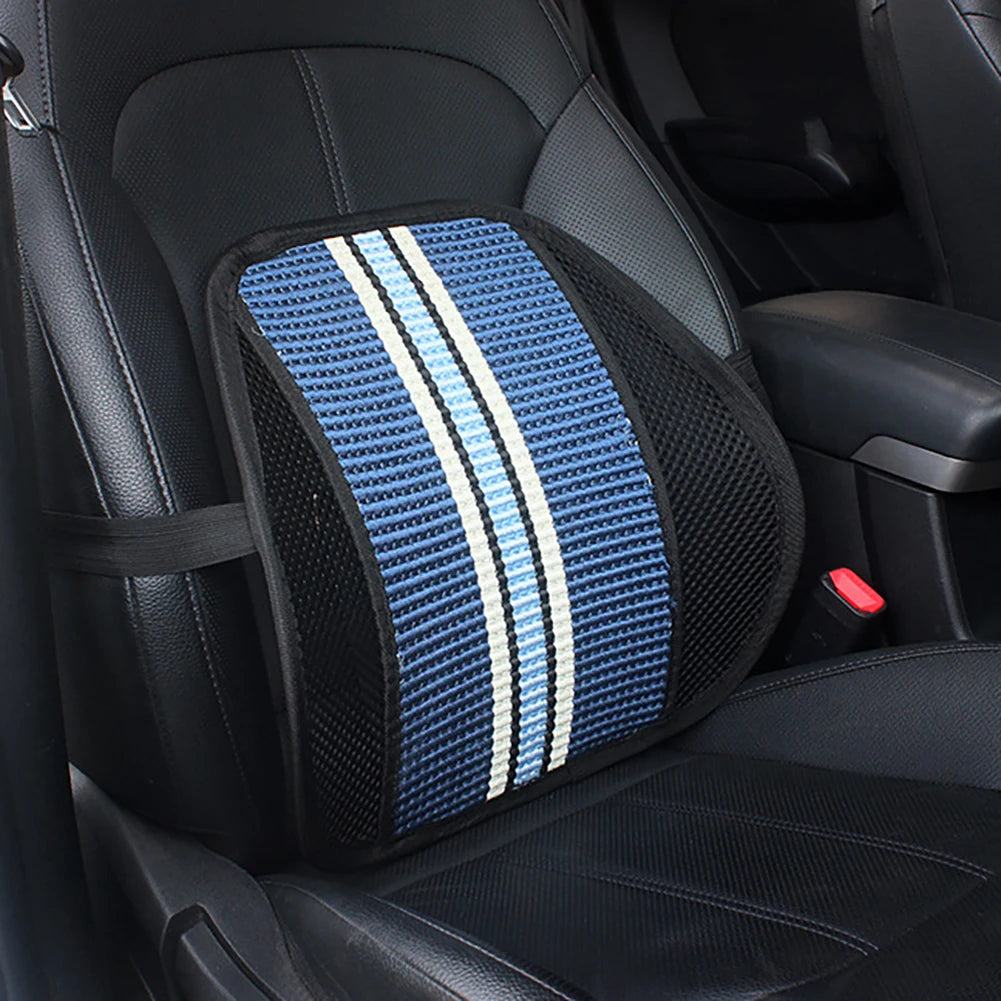 Car chair lumbar cushion  Lumbar Support Car Back seat Cushion Office Home Mesh Chair For Heat Hair With Car seat chair Chushion