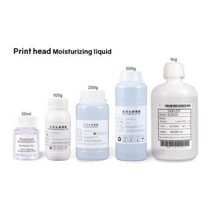 Powerful cleaning solution for UV printer ink remove clogged print head moisturizing liquid compatible with Epson Seiko Ricoh HP